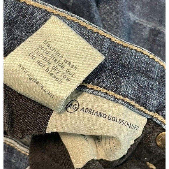 Adriano Goldschmied Jeans Capris Womens 28 28x24 Stilt Crop Cigarette Blue USA - Picture 12 of 13